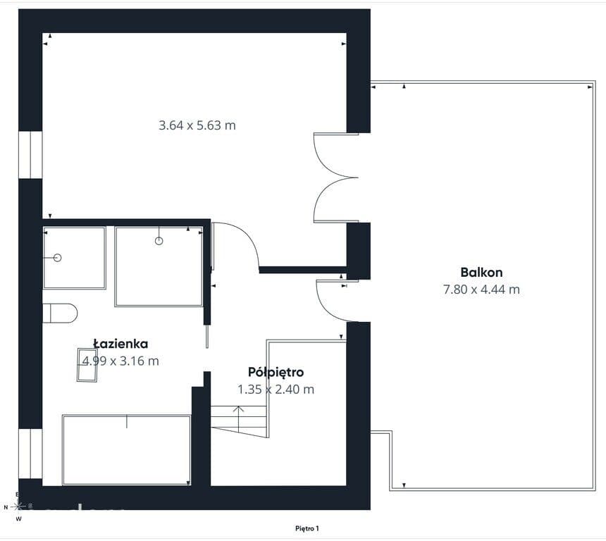 Dwa poziomy, balkon, taras, sauna | bez prowizji - zdjęcie 20