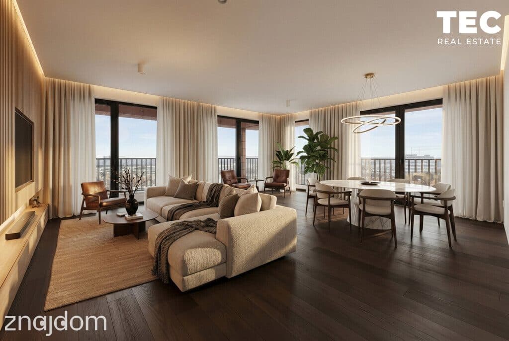 NOHO Młyny Mogilska | 12.p | 124 m² | Panorama - zdjęcie 2