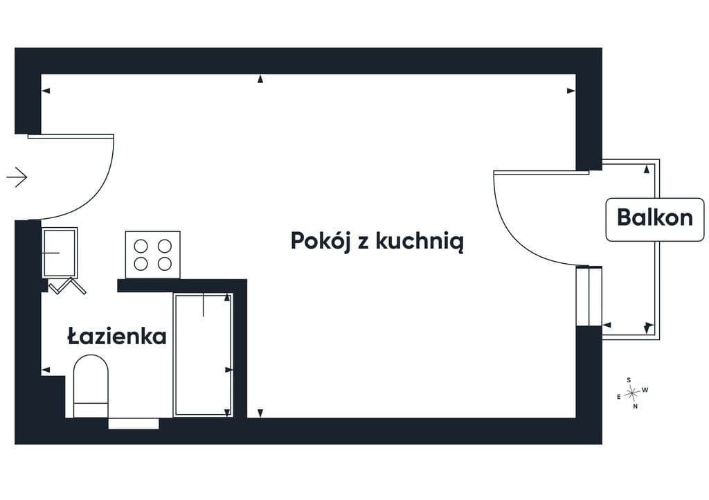 Kawalerka z balkonem obok Placu Centralnego! - zdjęcie 19