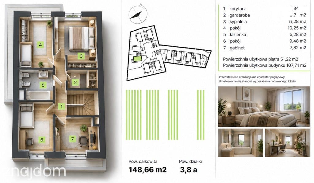 Osiedle domów wolnostojących, 107m2 w Mnikowie - zdjęcie 5