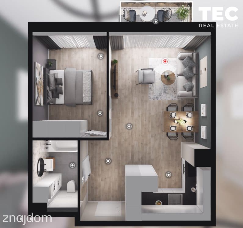 Nowe 2 pokoje 45 m² | Koszutka | 2026