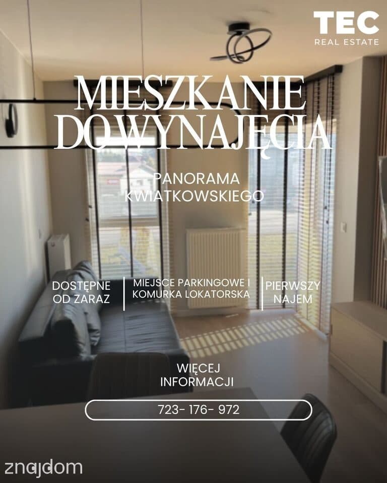 Panorama Kwiatkowskiego | 39 m² | 2 pokoje
