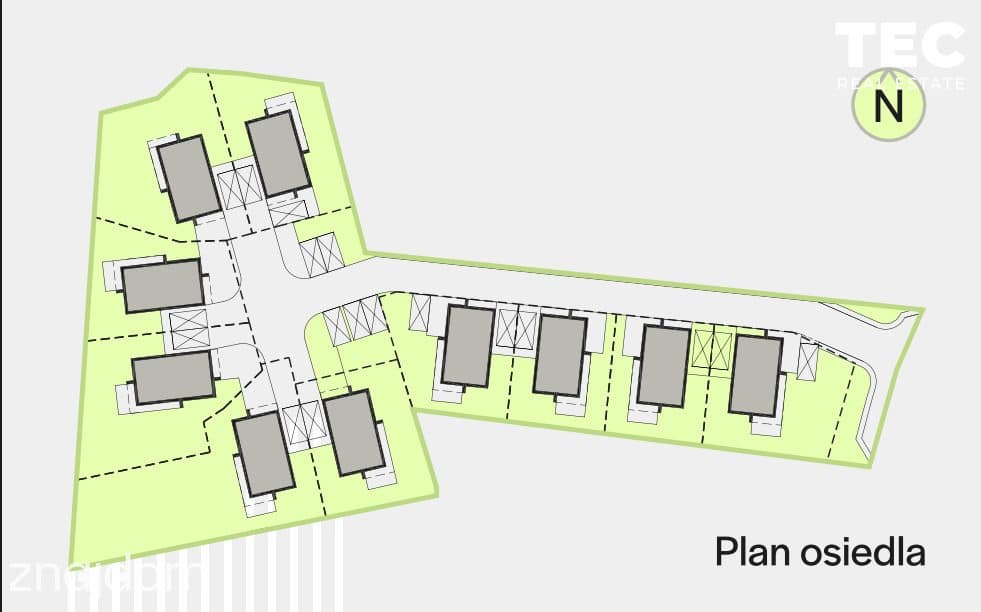 Osiedle domów wolnostojących, 107m2 w Mnikowie - zdjęcie 6