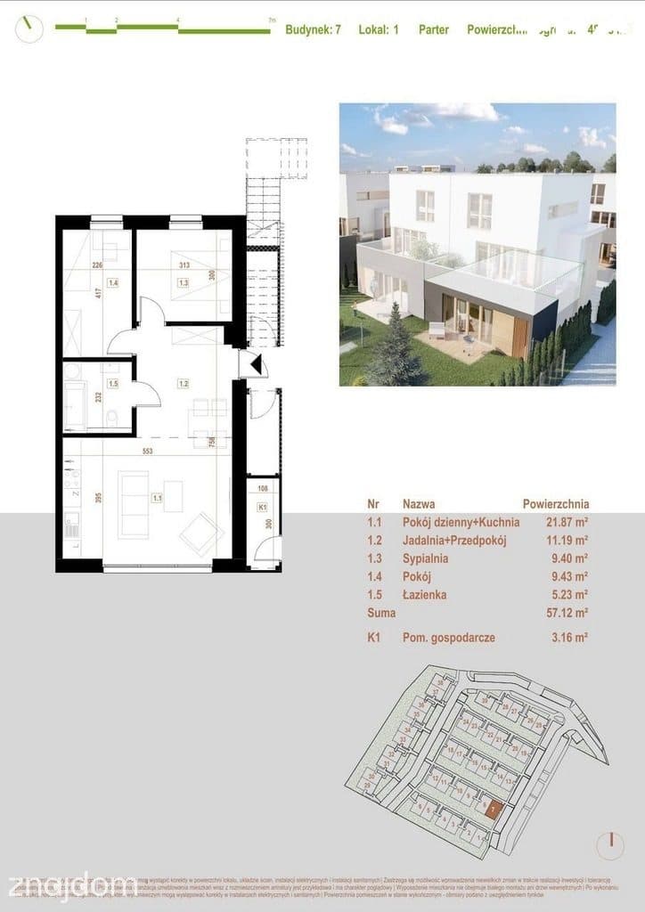 Mieszkanie z prywatnym ogrodem 48 m² - parter - zdjęcie 4