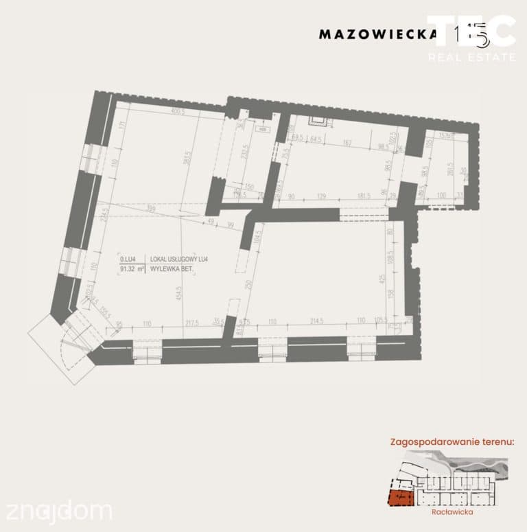 WYJĄTKOWA PRZESTRZEŃ DLA TWOJEGO BIZNESU | MAZOWIECKA 115 | 148,87 m² - zdjęcie 2