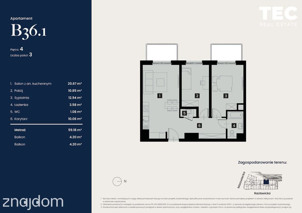 Nowoczesny apartament | ul. Mazowiecka | Bez PCC i prowizji - zdjęcie 9
