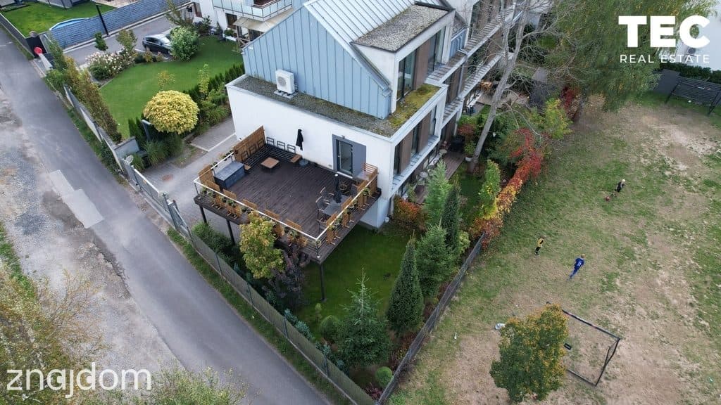 Dwupoziomowy apartament z ogrodem i dużym tarasem – Kraków, Bronowice - zdjęcie 15
