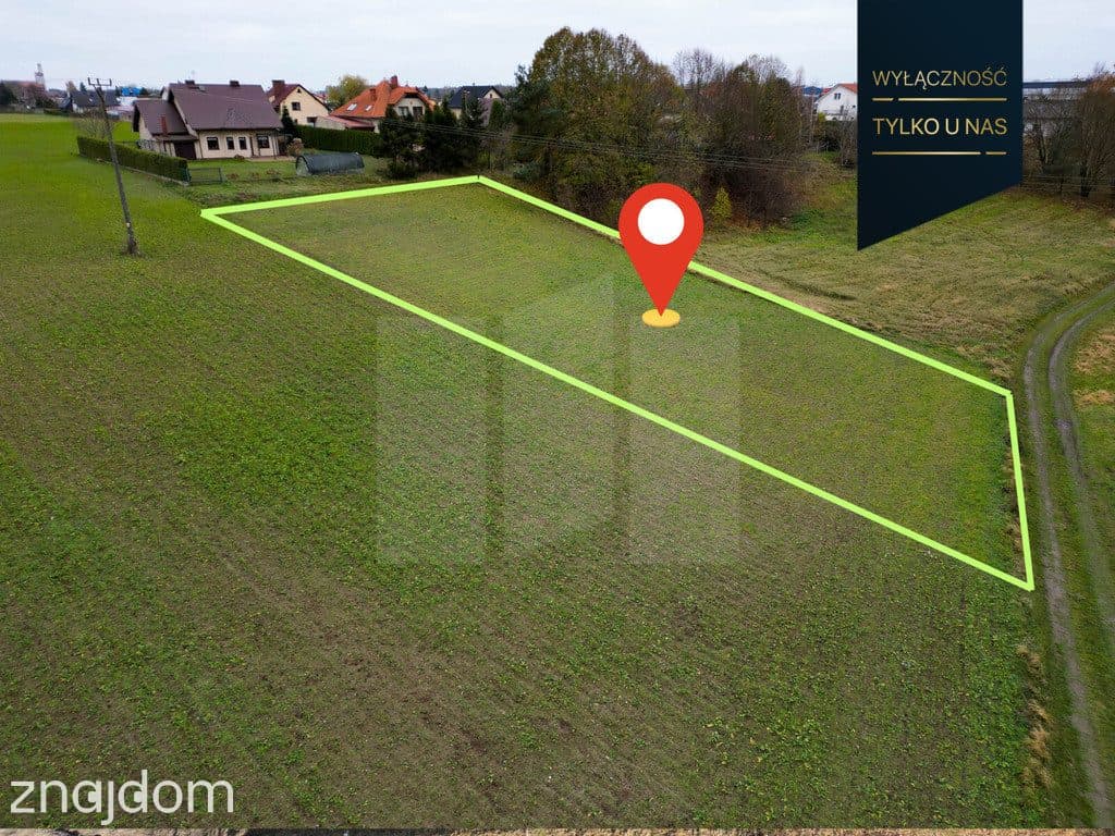 Działka budowlana 1800 m2 CHWASZCZYNO