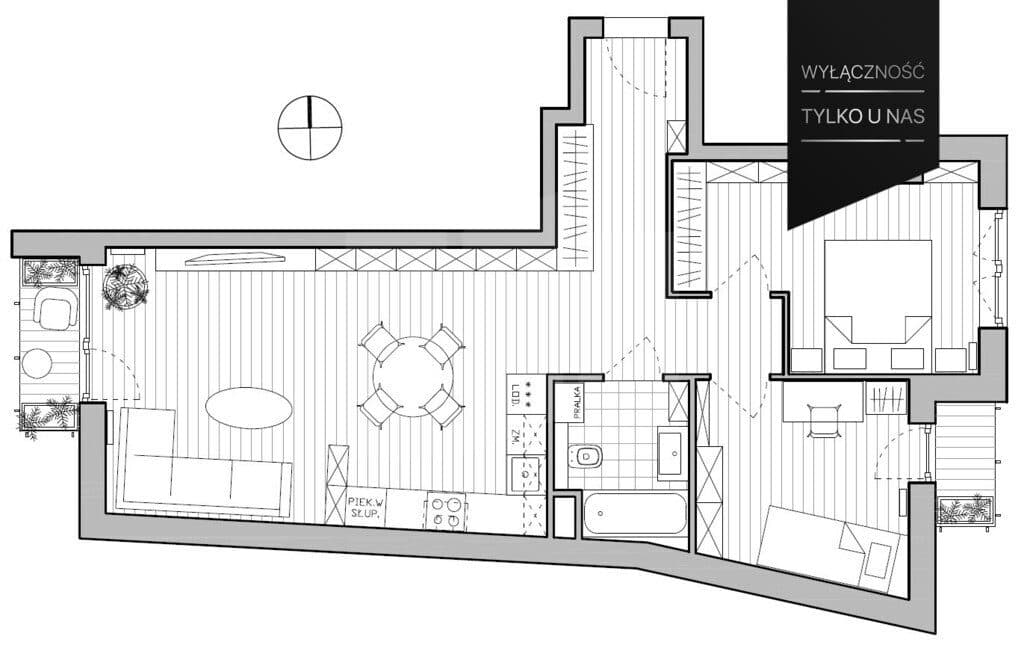 Apartament Żeromskiego 7 | 2024 | Marina 500 m - zdjęcie 6