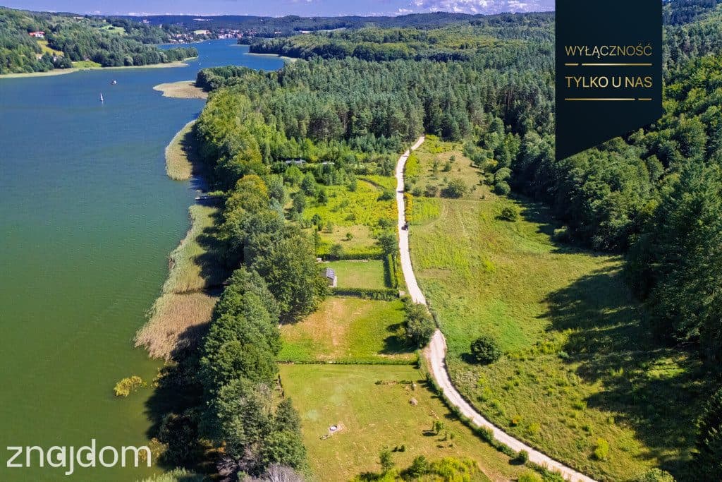 Sielskie działki nad Jeziorem Ostrzyckim
