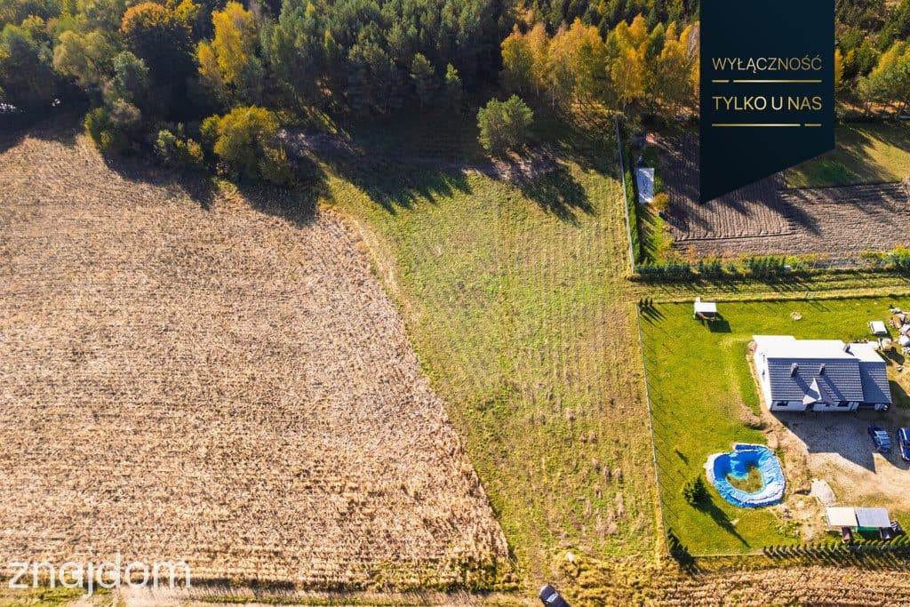 Działka budowlana 1434m2 przy lesie | Trąbki Małe - zdjęcie 3