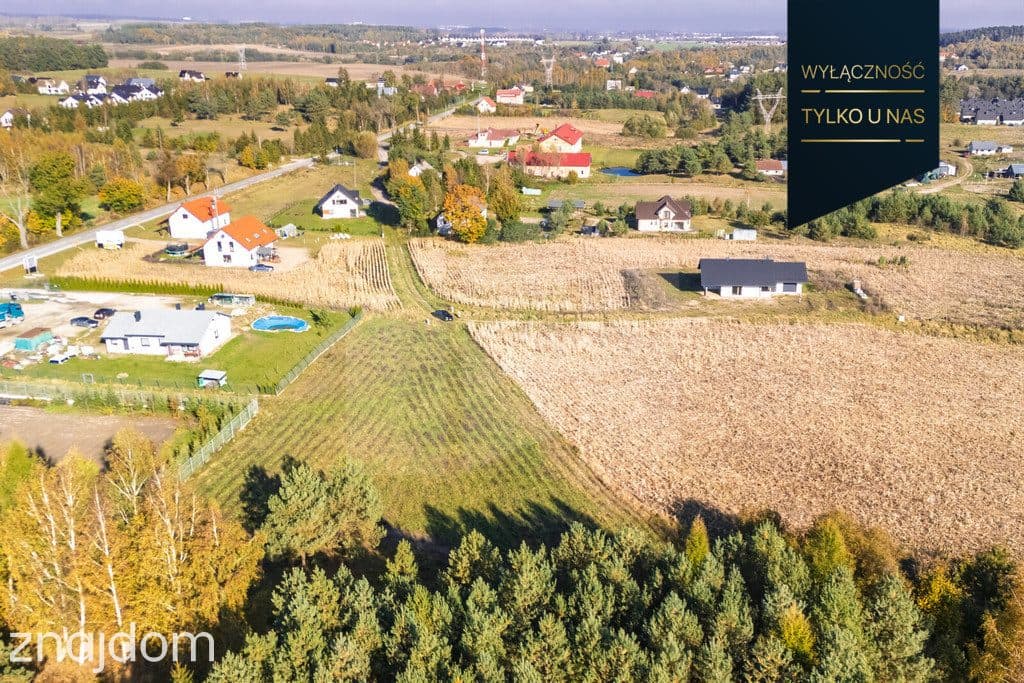 Działka budowlana 1434m2 przy lesie | Trąbki Małe - zdjęcie 9