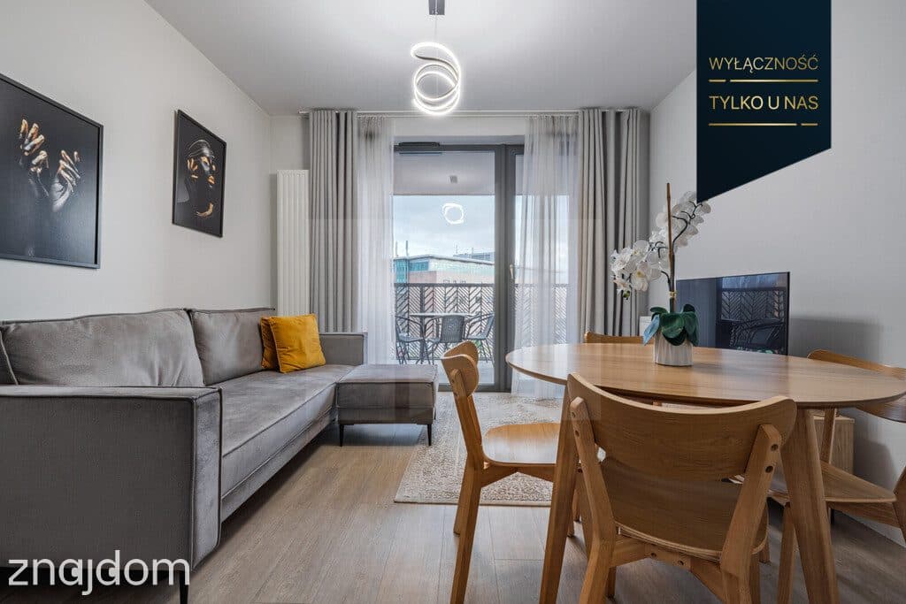 Apartament 2 pok.| 2 balkony | SCALA Gdańsk