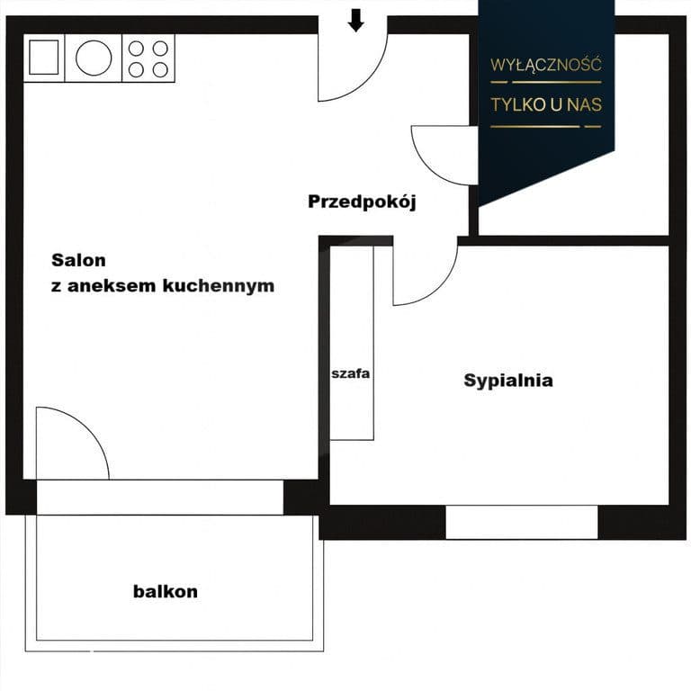 Apartament 2 pok. z balkonem | SCALA Gdańsk - zdjęcie 20