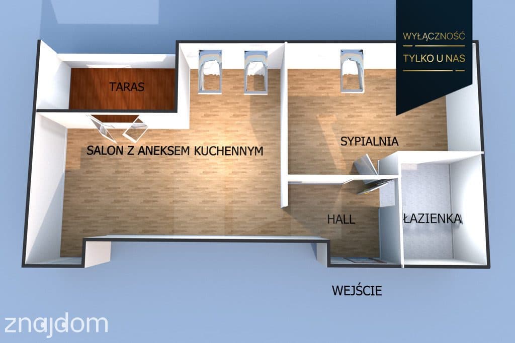 Komfort, styl i prywatność – mieszkanie z tarasem - zdjęcie 20