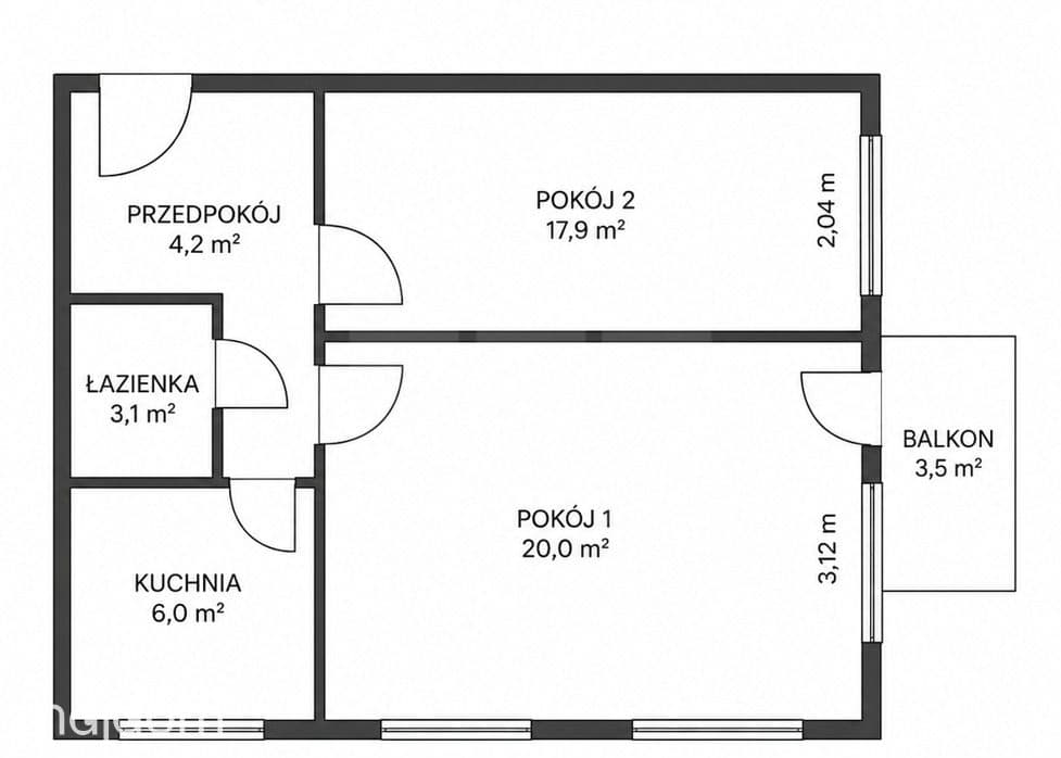 2 pokoje z balkonem wśród zieleni | Sopot - zdjęcie 13