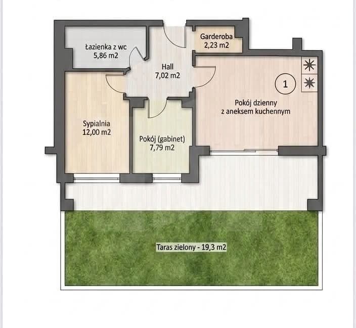 3 pokoje w Gdyni Orłowo I taras 19 m²I morze klif - zdjęcie 13