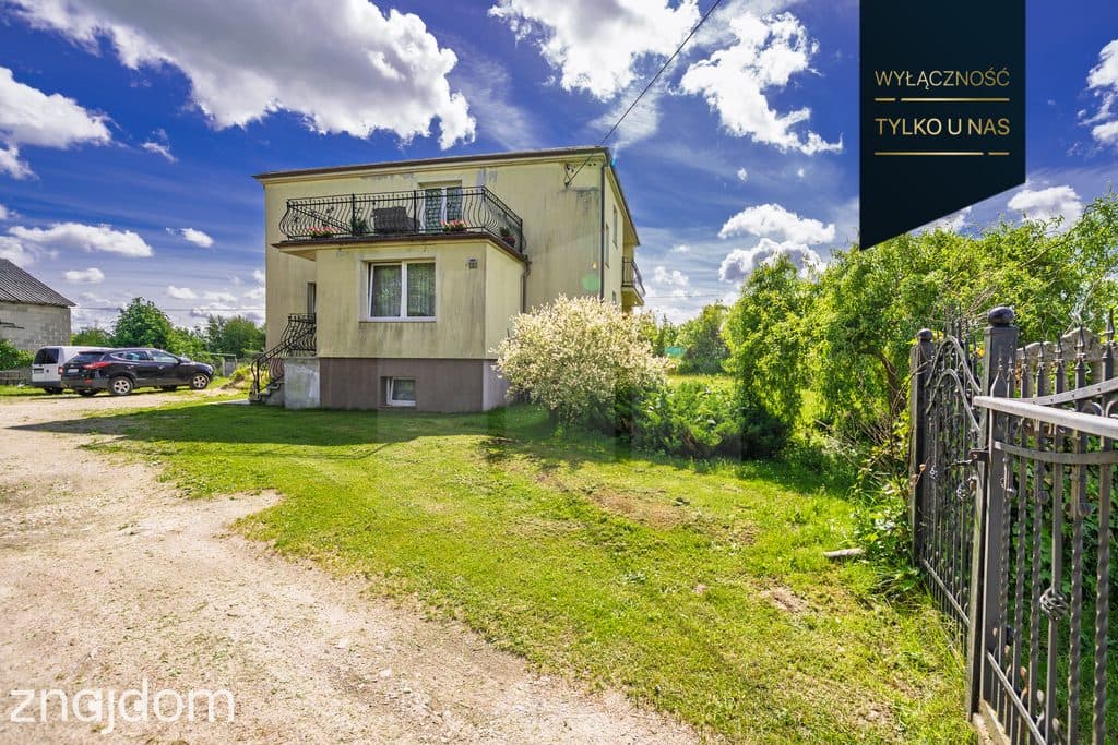Dom z potencjałem na dużej działce 7917 m²