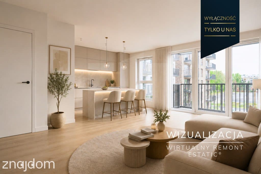 Przestronne 71,66 m² | 2 balkony | blisko plaży