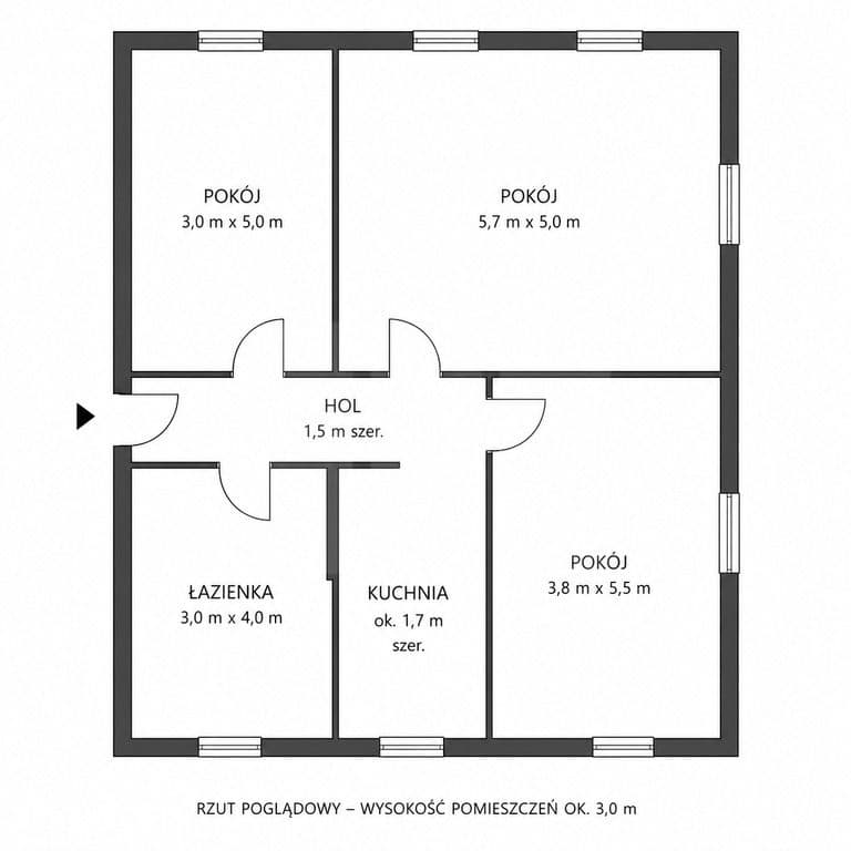 KAMIENICA | 93 M² | BLISKO MOTŁAWY - zdjęcie 19