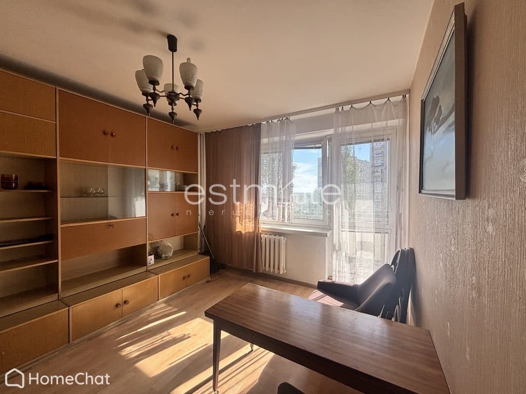2 pokojowe mieszkanie do remontu, Retkinia, balkon