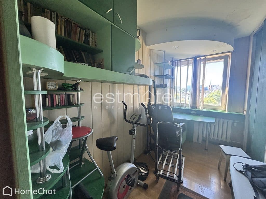 2 pokojowe mieszkanie do remontu, Retkinia, balkon