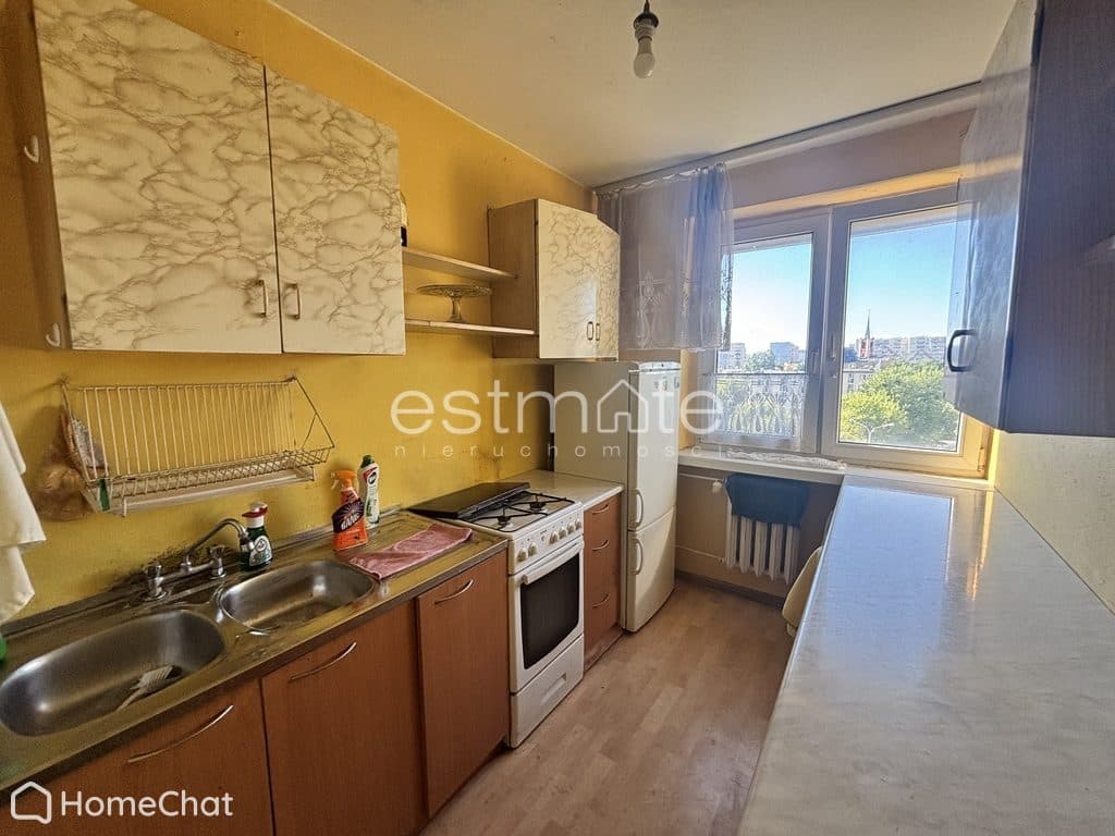 2 pokojowe mieszkanie do remontu, Retkinia, balkon