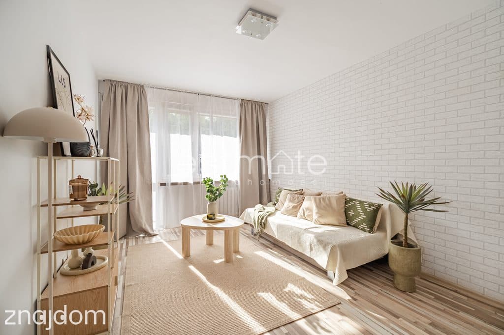 Rozkładowe 2 pokoje | balkon z widokiem na park