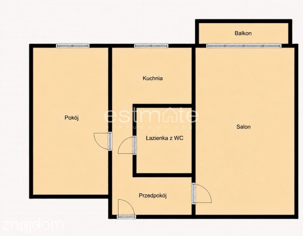 Rozkładowe 2 pokoje | balkon z widokiem na park - zdjęcie 11