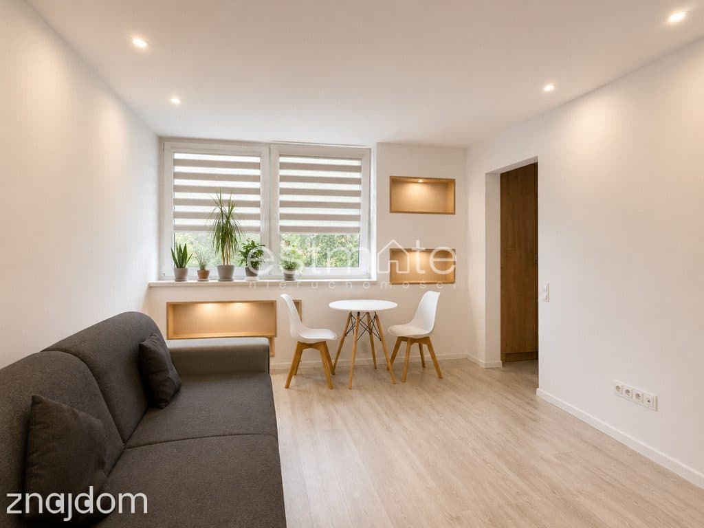 2 pokoje | 36,74 m² | 1 piętro | niski blok | KW