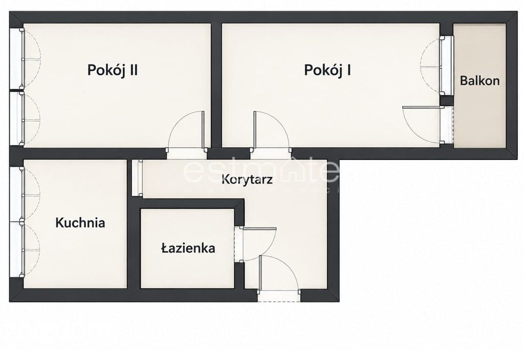 2 pokoje | pełny rozkład | balkon | osobna kuchnia | 2 piętro - zdjęcie 14