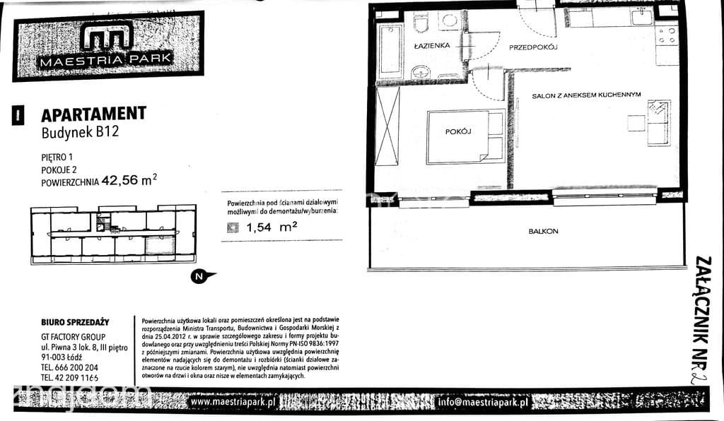 Nowoczesne 42m2 | Taras 15m2 | Klimatyzacja - zdjęcie 12
