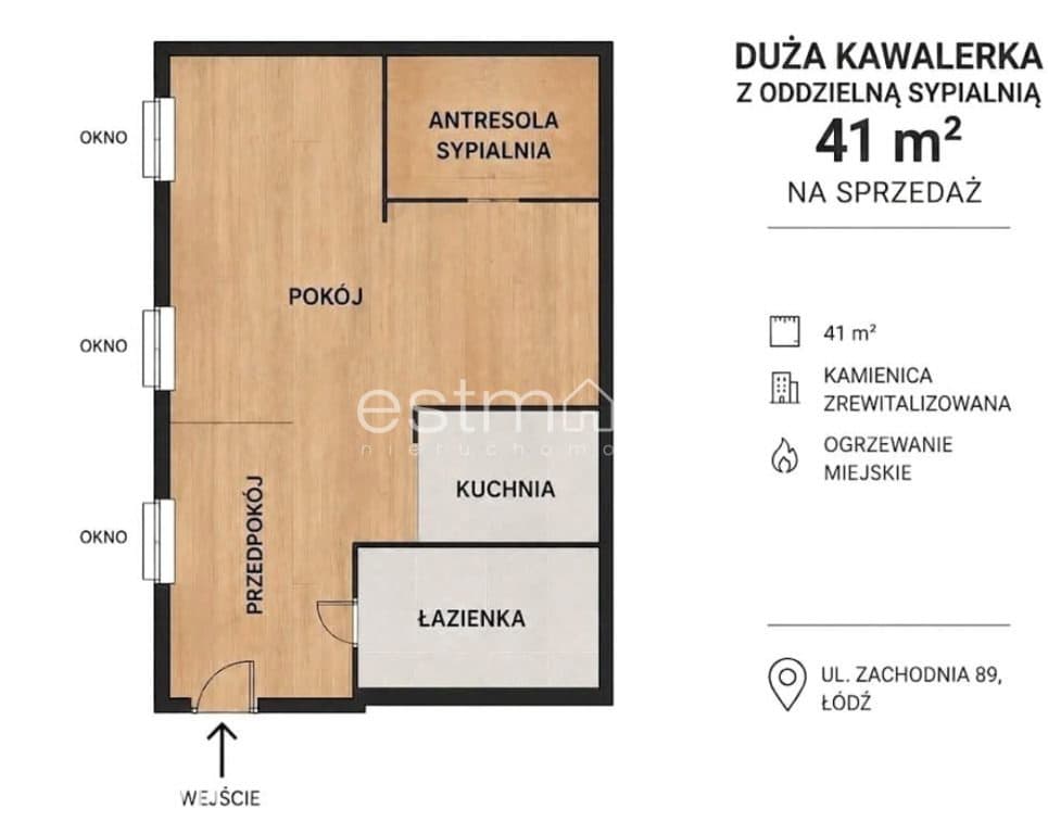 Mieszkanie po remoncie w centrum z miejscem postojowym - zdjęcie 6
