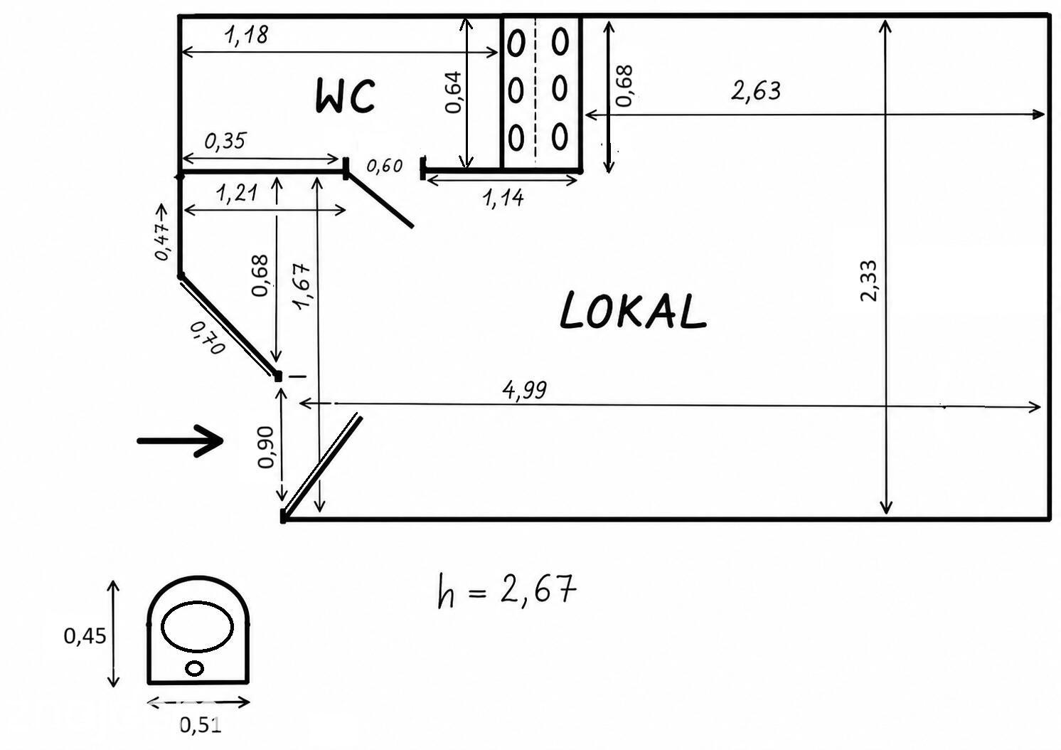 Lokal oddalony ok. 300 m od dworca PKP - zdjęcie 3