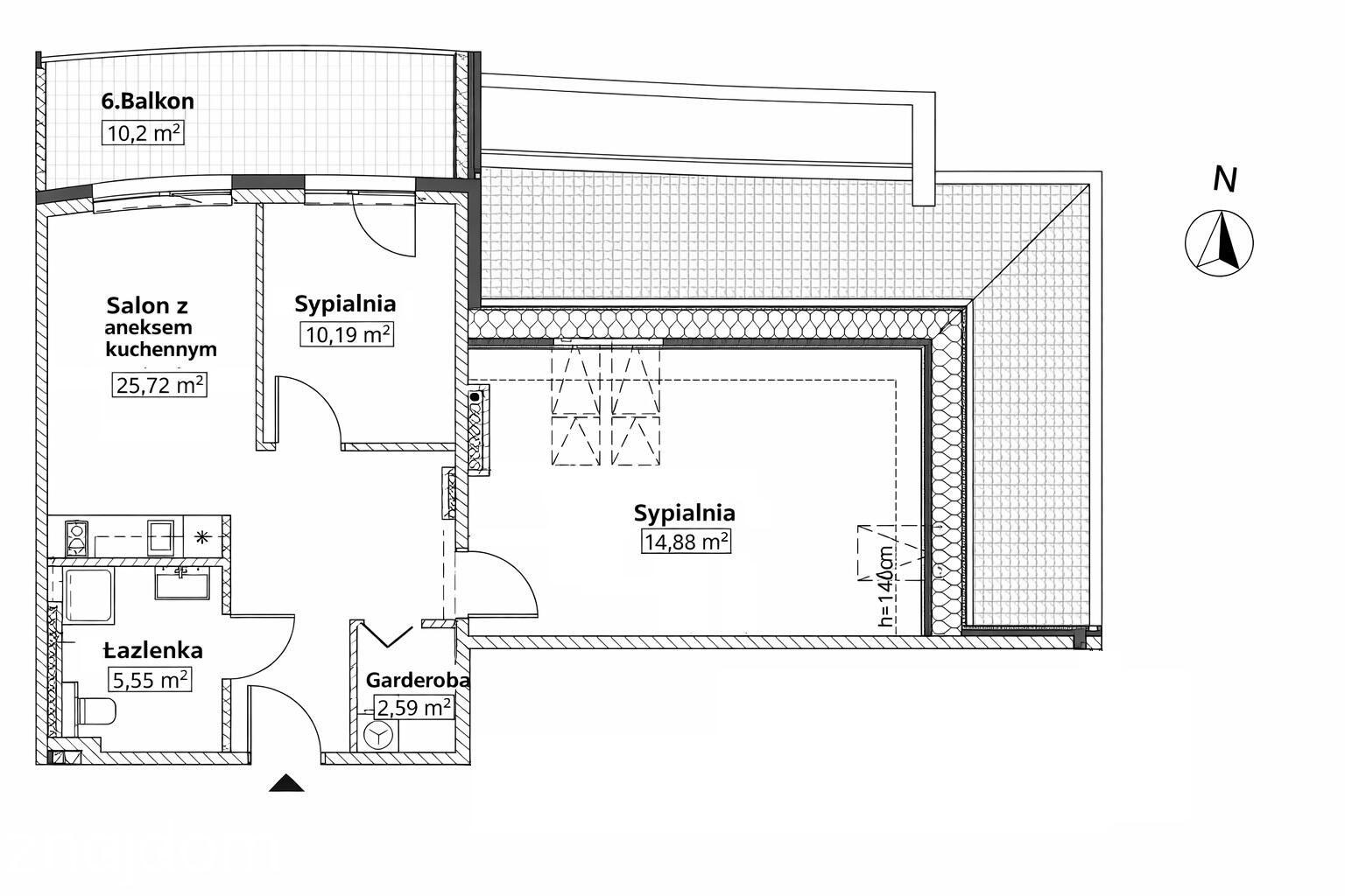 Sun Set Resort w Grzybowie – 3 pok. z miejscem post. ok 300 m od morza - zdjęcie 5