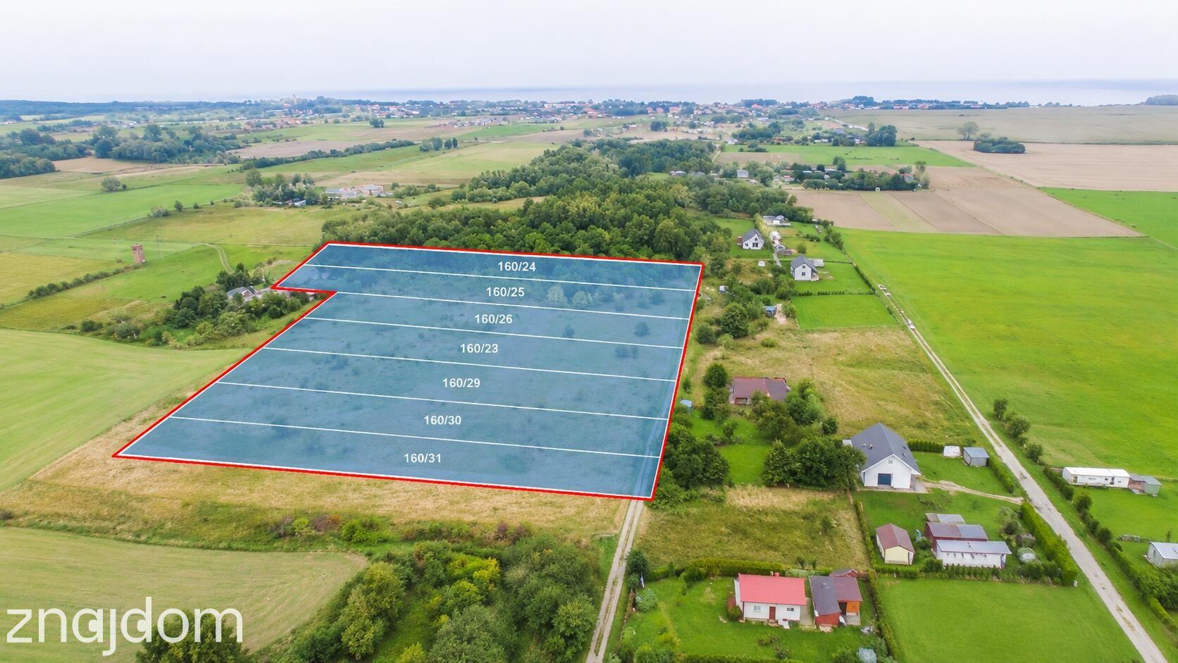 Gąski działki 1.800 m od morza