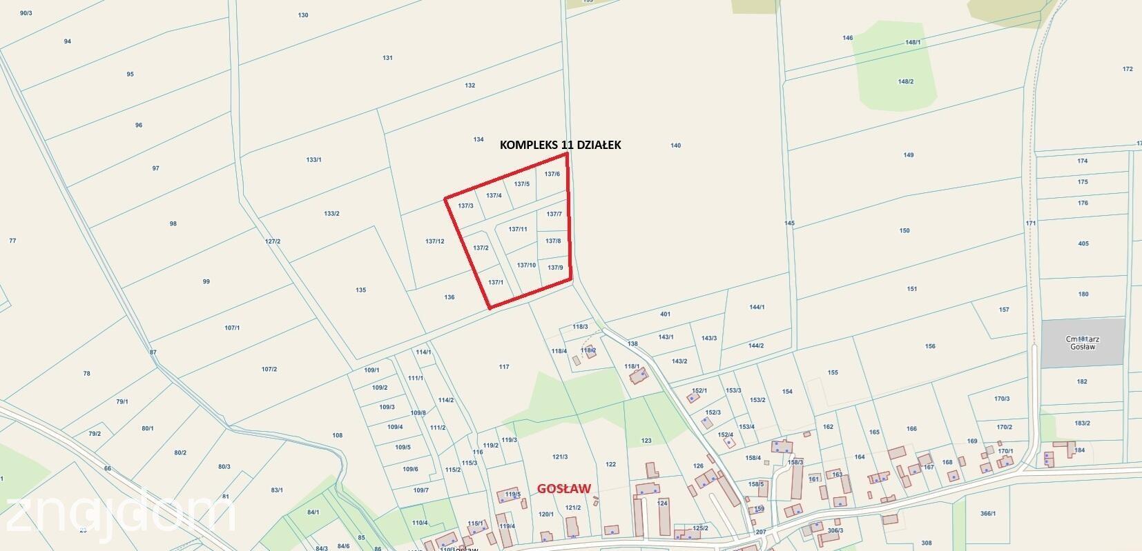 Działka budowlana Gosław gmina Trzebiatów - zdjęcie 3