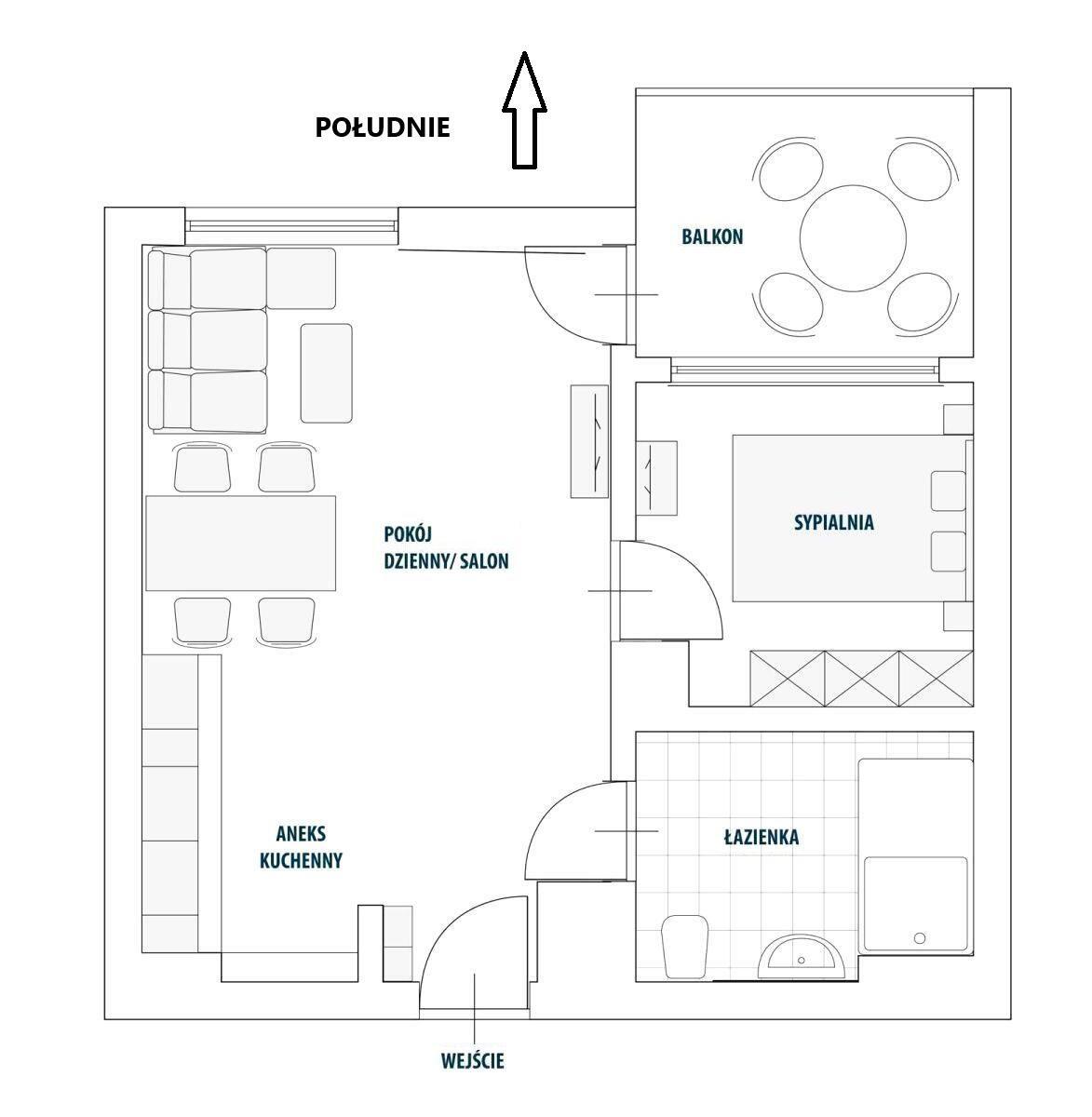 Dwupokojowy apartament w Kołobrzegu 200 m od morza - zdjęcie 6