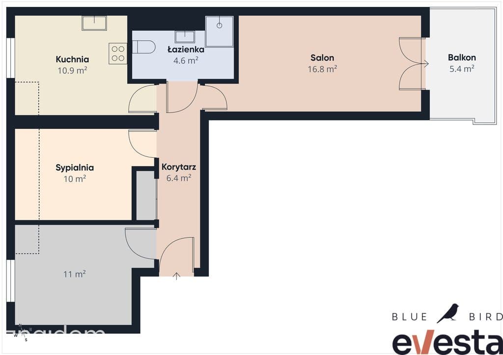⭐ Maślice | Garaż | Klimatyzacja | Duży balkon ⭐ - zdjęcie 16