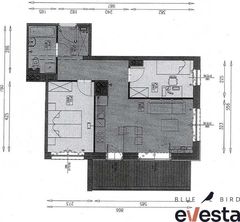 3 pokoje/Balkon/Topowa lokalizacja - zdjęcie 16
