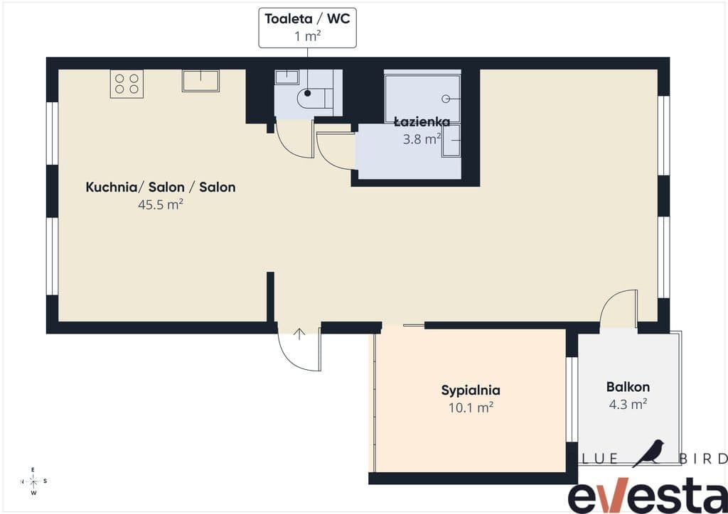 Dwustronne | 2-3 pokoje I Po remoncie | Parking - zdjęcie 18