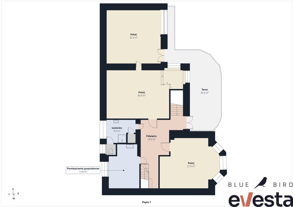 Przestrzeń biurowa 184,6 m² z tarasem i ogrodem - zdjęcie 14