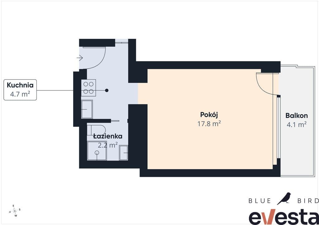 Kawalerka/Balkon/Centrum miasta/Do wprowadzenia - zdjęcie 7
