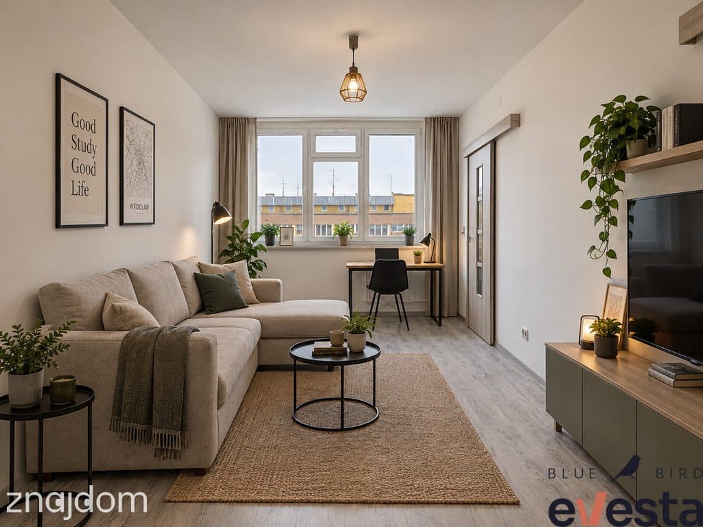 KAWALERKA | 28,2 m² | KAMIENNA I PRZY UE