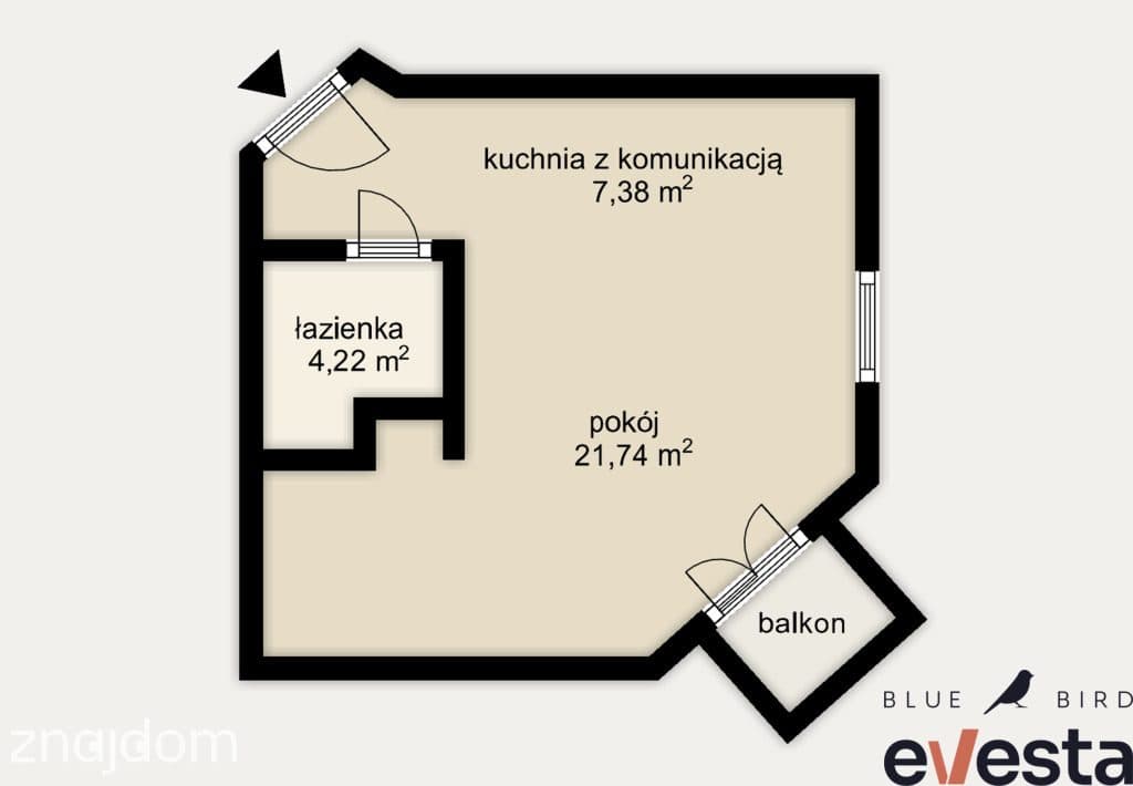 kawalerka do własnej aranżacji | kamienica z windą - zdjęcie 13