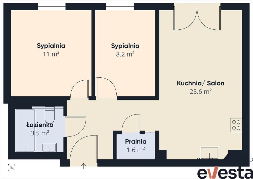 3 pokoje | prywatny ogród 78 m² | 2 miejsca parking podziemny - zdjęcie 14