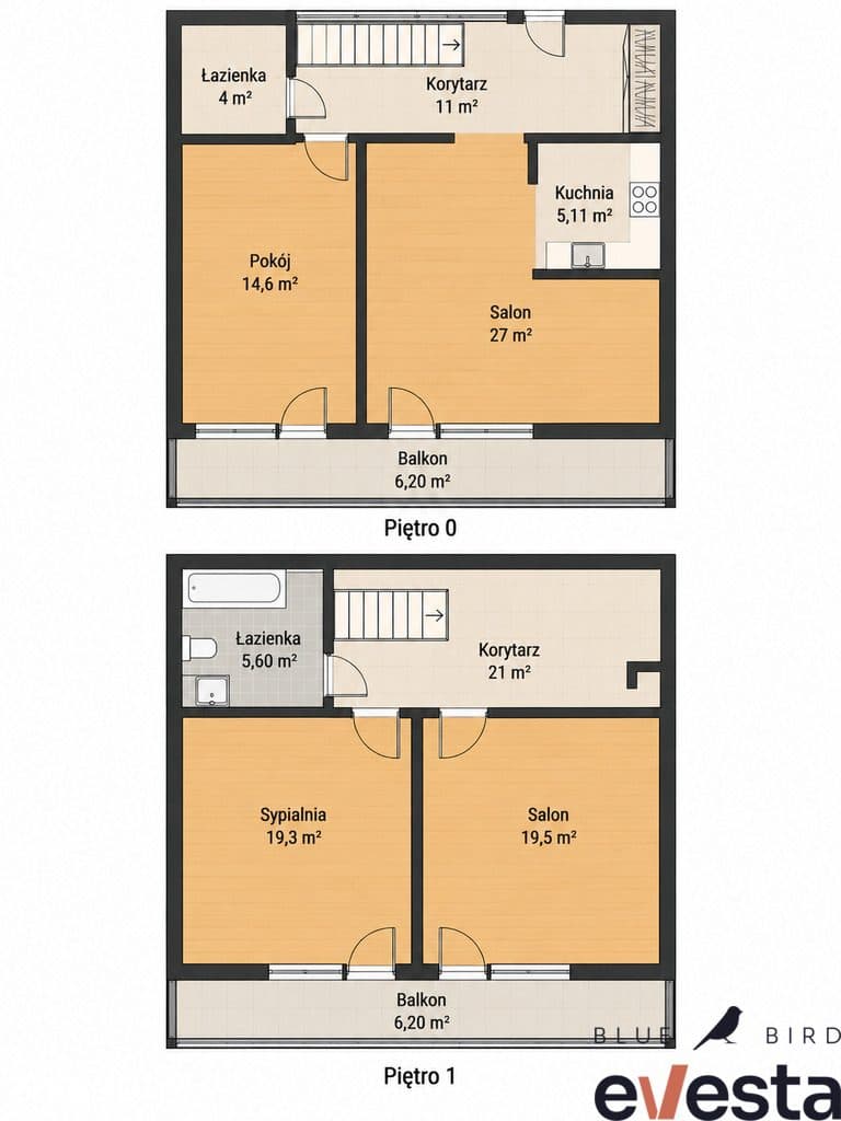 112 m² | 4 POKOJE | 2 POZIOMY | DLA RODZINY - zdjęcie 13