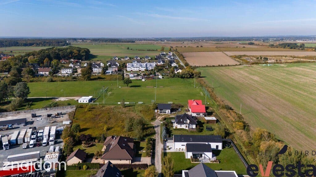 działka budowlana 1400m2 kolo Długołęka blisko Wrocław - zdjęcie 2