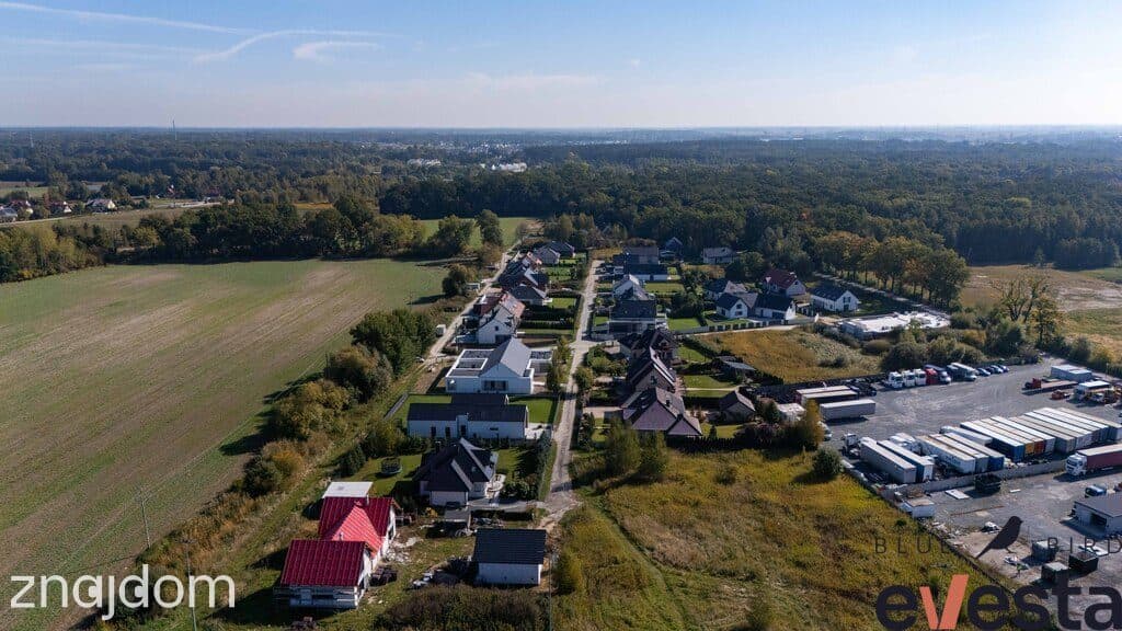 działka budowlana 1400m2 kolo Długołęka blisko Wrocław - zdjęcie 6