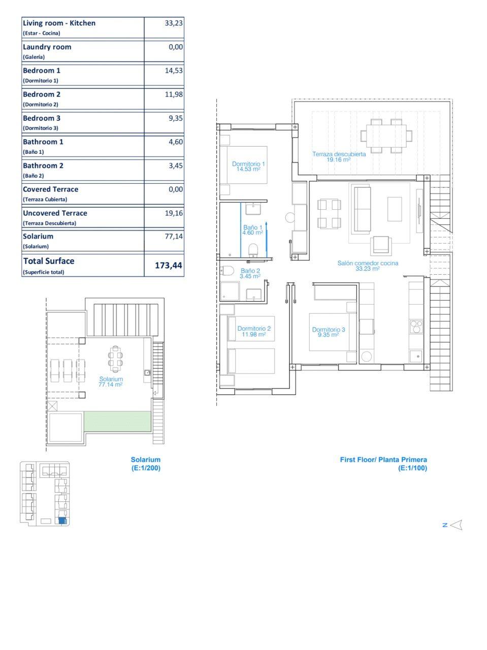 Mieszkanie 4-pokojowe 77.1m² - InveSpain 5001 - InveSpain 5001